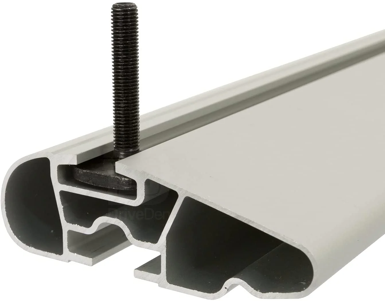 FARAD-Barre portatutto AERODYNAMIC SILVER in alluminio con kit SM 02 per Volkswagen Golf Variant 5 porte anno 2007-2013 (con corrimano alto) - Image 3