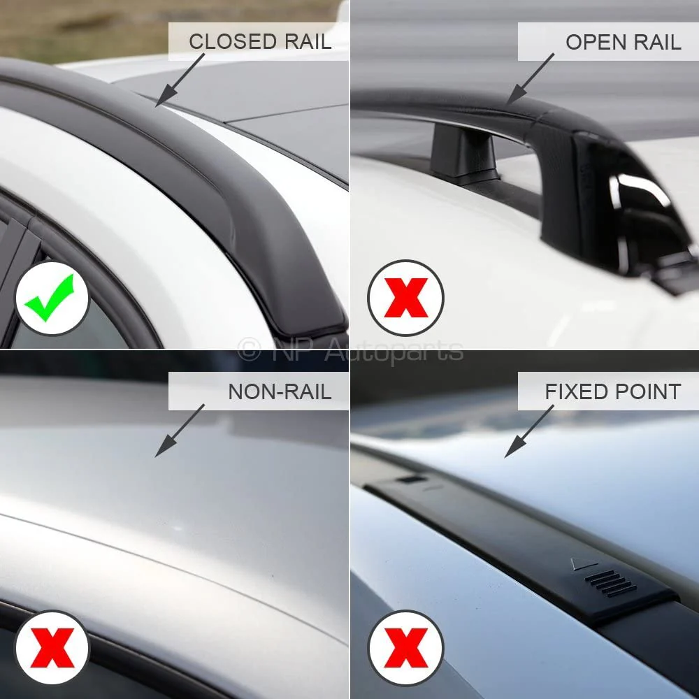 FARAD-Barre portatutto AERODYNAMIC SILVER in alluminio con kit BM 03 per Volkswagen Golf Sportsvan 5 porte anno 2014> (con corrimano alto) - Image 5