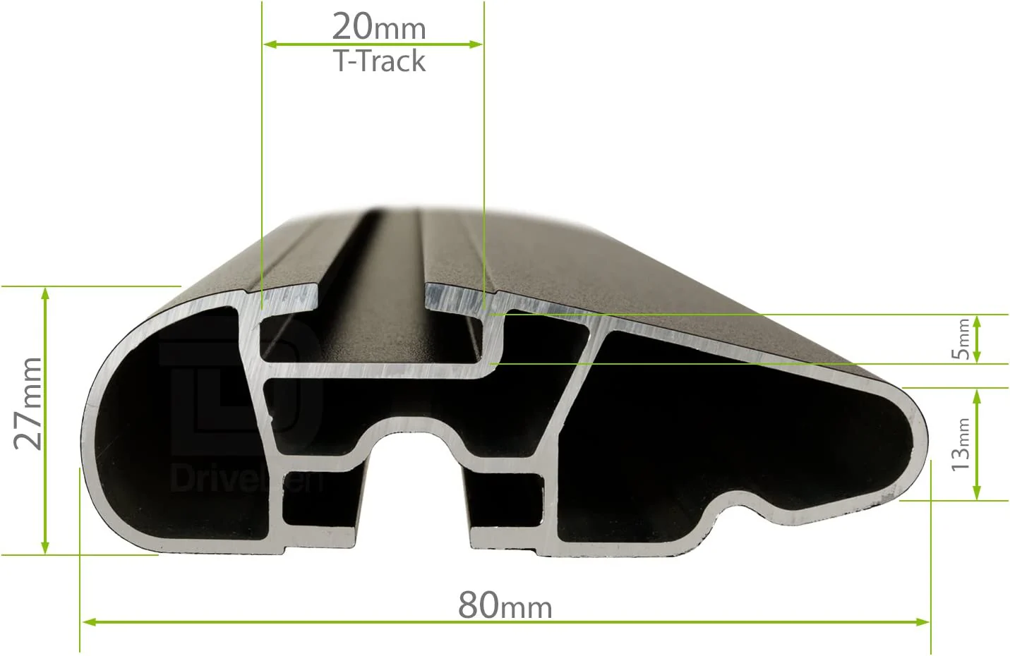 FARAD-Barre portatutto AERODYNAMIC BLACK in alluminio con kit BS per Bmw X3 - E83 5 porte anno 2004-2010 (senza corrimano) - Image 4