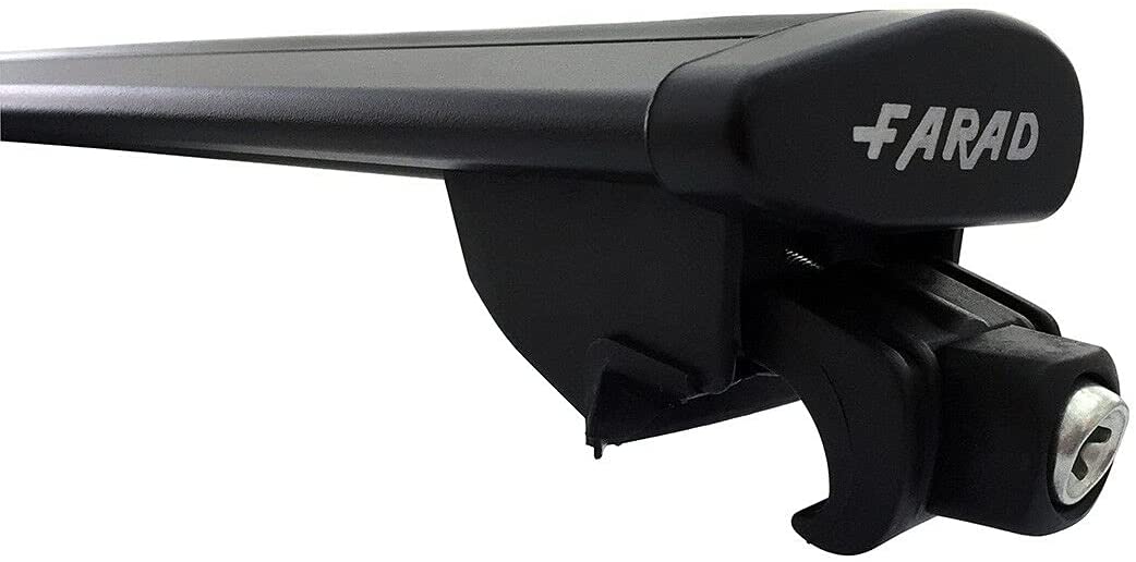 Farad-Barre portatutto Aerodynamic black con kit SM per NISSAN MURANO 5 porte anno 2005-2014 con corrimano alto - Image 2