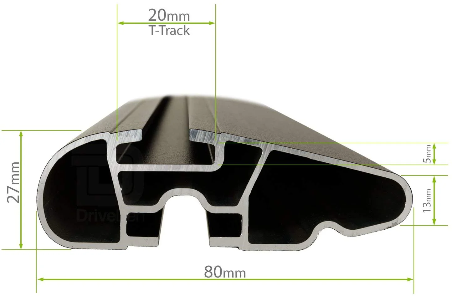 Farad-Barre portatutto Aerodynamic black con kit SM per JEEP CHEROKEE  5 porte anno 2008-2013 con corrimano alto - Image 4