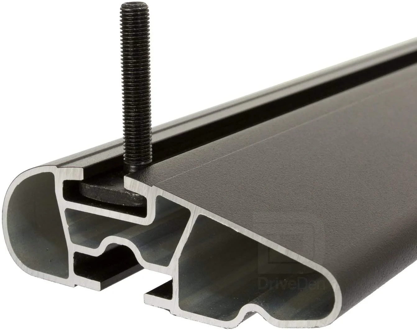 Farad-Barre portatutto Aerodynamic black con kit SM per VOLVO XC90 5 porte anno 2003-2014 con corrimano alto - Image 3