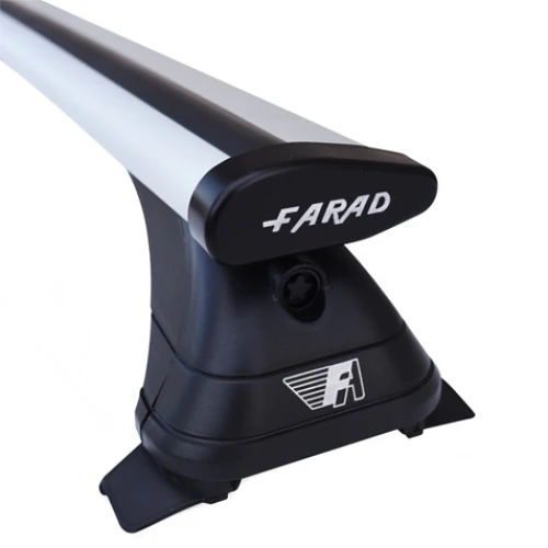 Farad-Barre portatutto Aerodynamic silver con kit Lux per AUDI E-TRON 5 porte anno 2020-2023 con corrimano basso