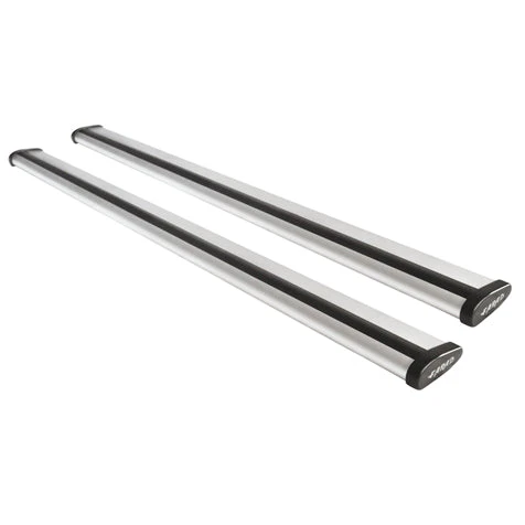 Farad-Barre portatutto Aerodynamic silver con kit Lux per SUBARU LEGACY WAGON 5 porte anno 2009-2014 senza corrimano - Image 2