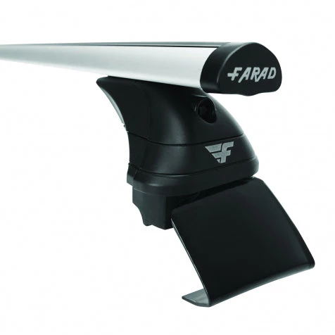 Farad-Barre portatutto Aerodynamic silver con kit Lux per MITSUBISHI ASX 5 porte anno 2010> senza corrimano - Image 3