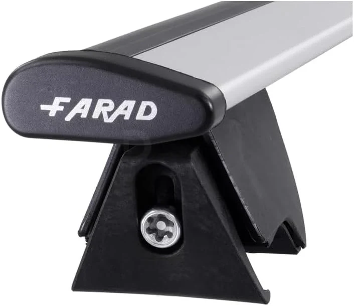 FARAD-Barre portatutto AERODYNAMIC SILVER in alluminio con kit HILO per Opel Astra H Sw 5 porte anno 2007-2010 (con corrimano basso) - Image 2
