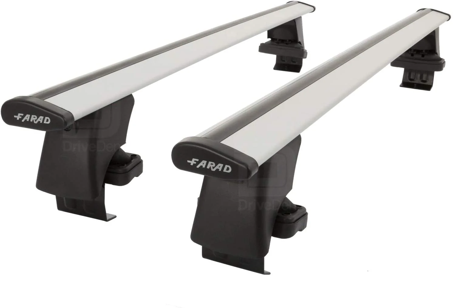 Farad-Barre portatutto Aerodynamic silver con kit BS per SKODA OCTAVIA 4 porte anno 2013-2020 senza corrimano