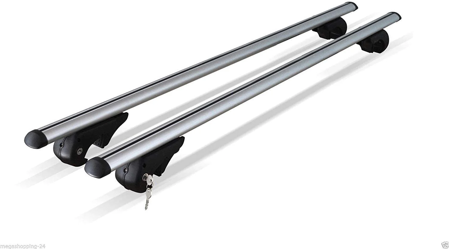 MENABO - Barre portatutto BRIO XL in alluminio per Citroen C-Crosser anno 07>12 (con corrimano alto)