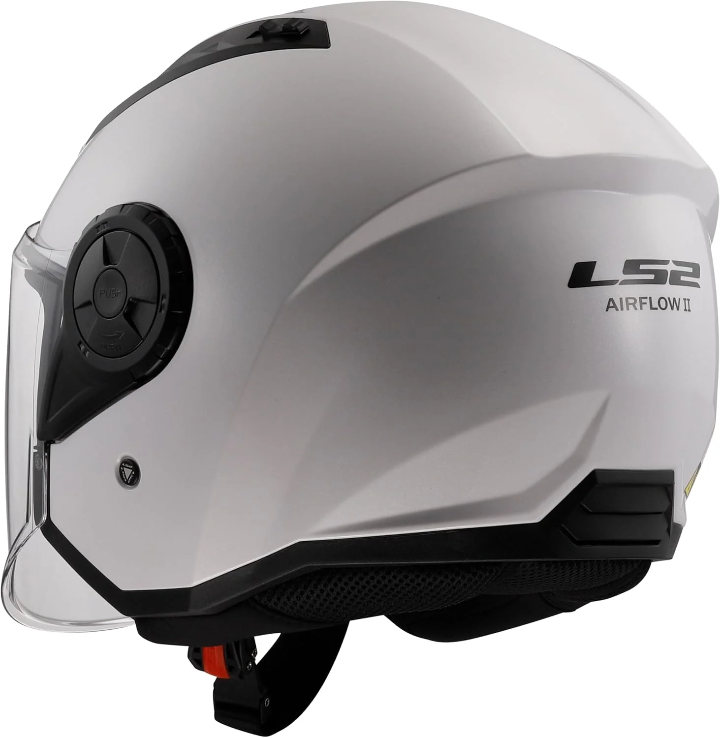 Casco Jet Ls2 OF616 AIRFLOW II Bianco Lucido - Image 6
