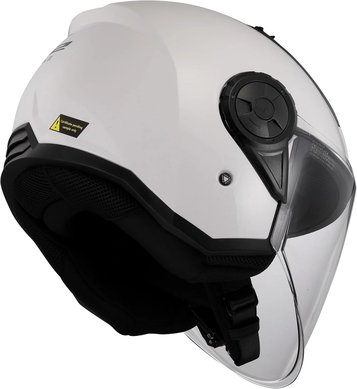 Casco Jet Ls2 OF616 AIRFLOW II Bianco Lucido - Image 7