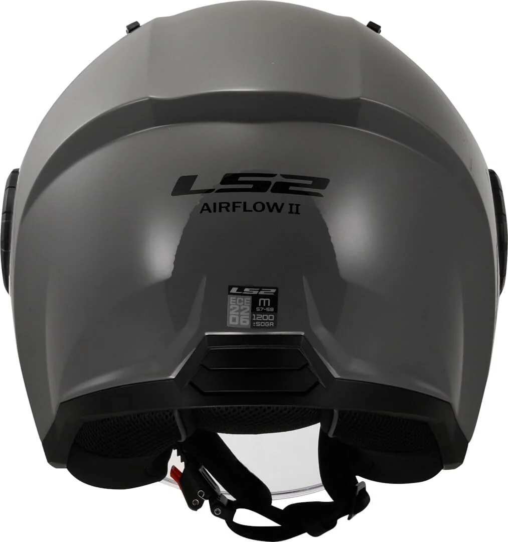 Casco Jet Ls2 OF616 AIRFLOW II Nero Opaco - Image 3