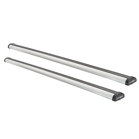 FARAD-Coppia di barre portatutto ALU in alluminio (da abbinare ai kit di fissaggio)