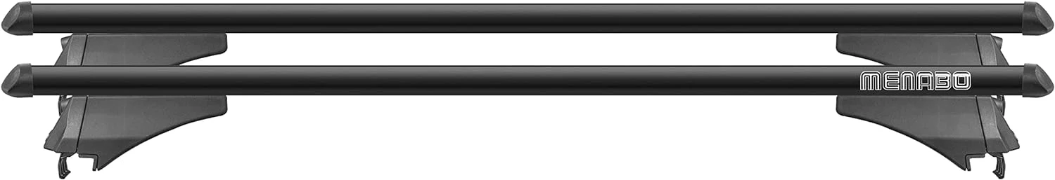 MENABO - Barre portatutto TIGER BLACK per Volkswagen Golf VII (5G) Variant anno 13>19 con corrimano alto