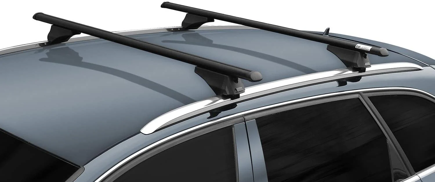 MENABO - Barre portatutto TIGER BLACK per Volvo XC70 (P24) anno 07>16 con corrimano alto - Image 5