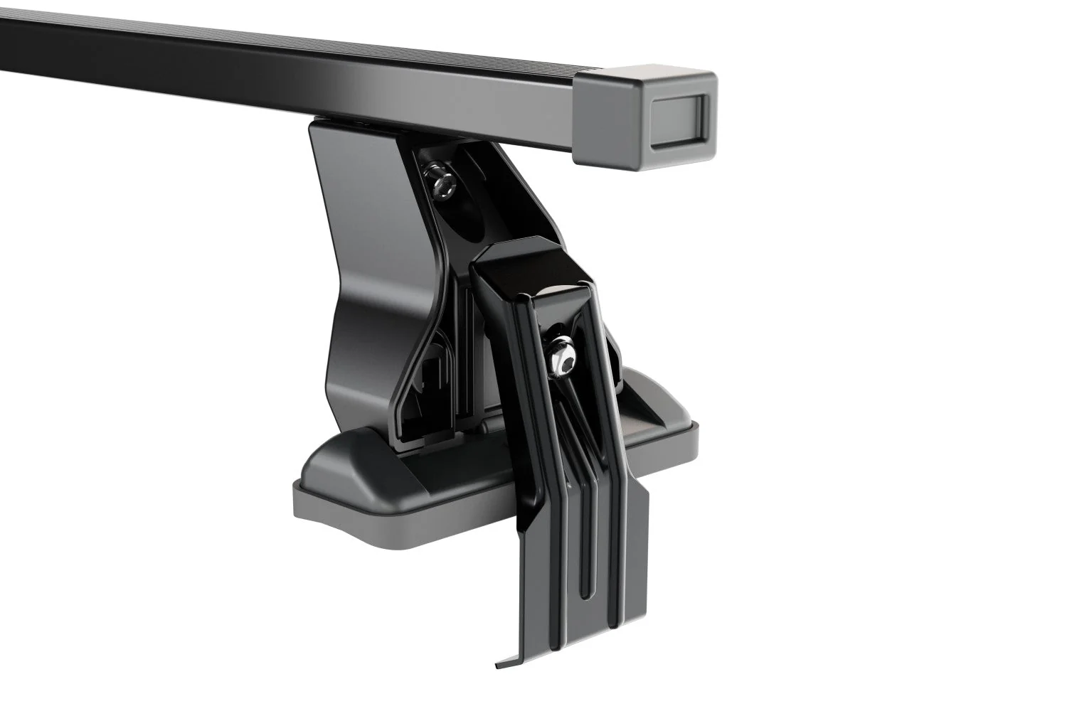 Barre portatutto Menabo Omega in acciaio zincato colore nero per BMW Serie 5 (E61) Touring 5 porte anno dal 2003 al 2010 con tetto liscio - Image 2