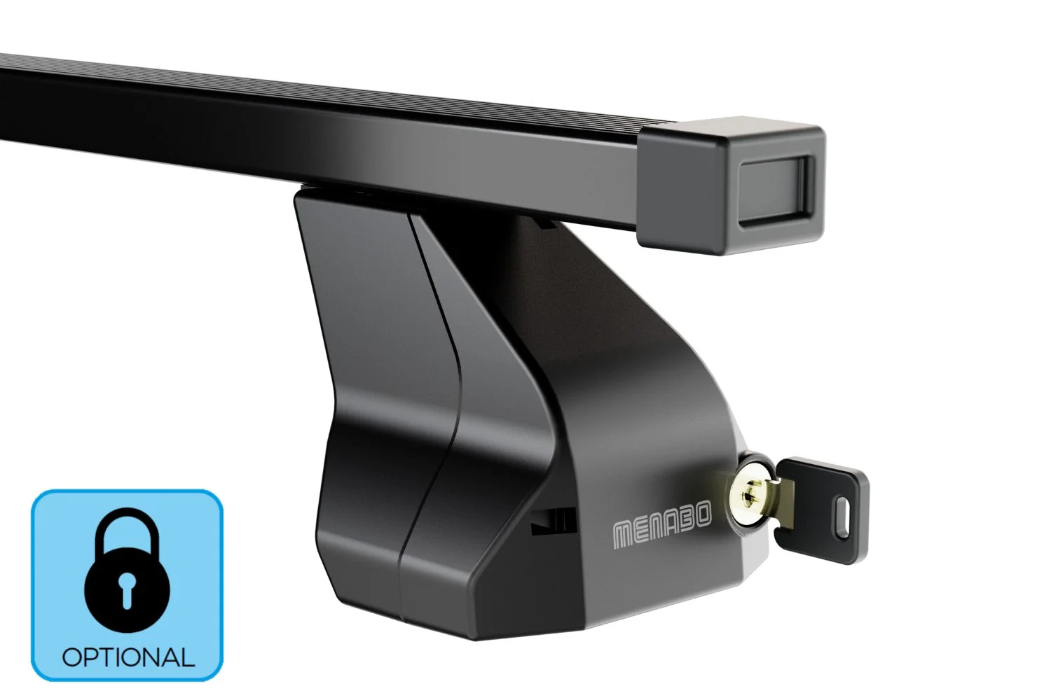 Barre portatutto Menabo Omega in acciaio zincato colore nero per LEXUS IS (XE20) 4 porte anno dal 2005 al 2013 con tetto liscio - Image 4