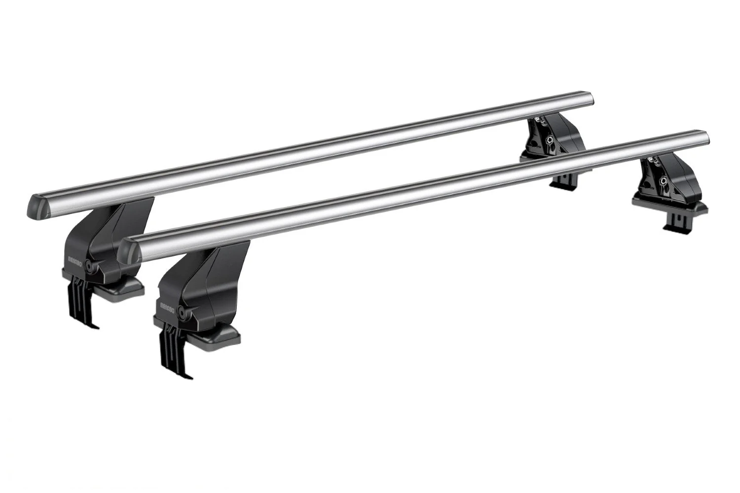 Barre portatutto Menabo Omega in alluminio per MERCEDES A (W168) 5 porte anno dal 97>04 con tetto liscio