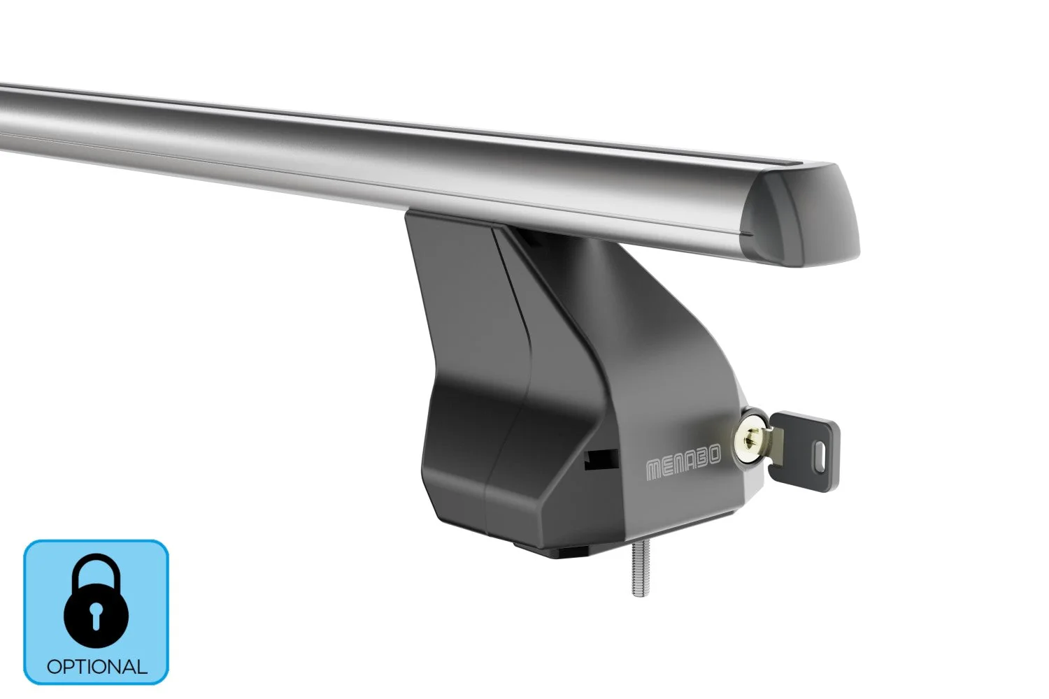 Barre portatutto Menabo Omega in alluminio per RENAULT Kangoo Express (Mk1) 5 porte anno dal 98>08 con tetto liscio - Image 4