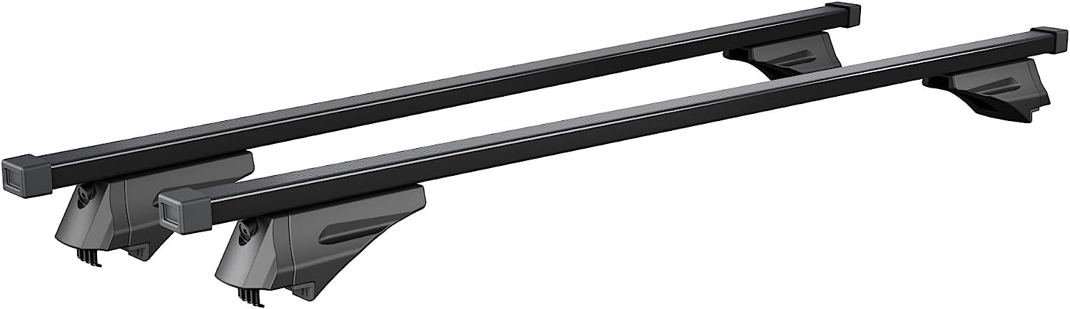 Barre da tetto Menabo Elefant XL zincato rivestiti con guaina in PVC  per Subaru Forester (SJ)  dal 2013 al 2018