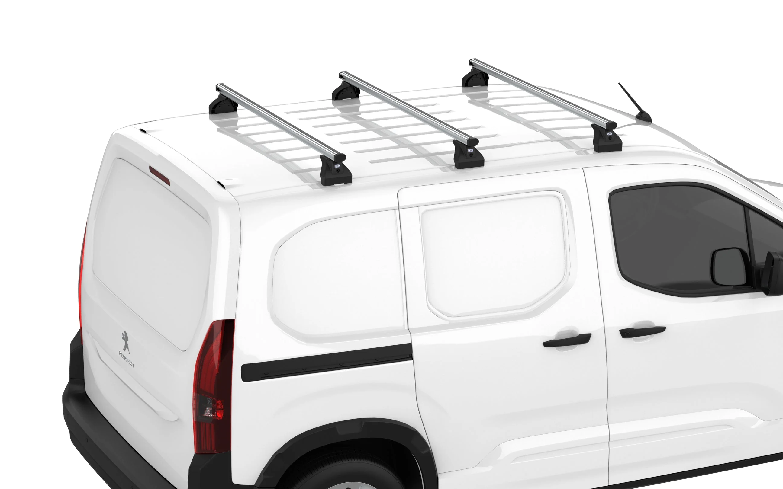 CRUZ - Barre portatutto ALU Cargo in alluminio per veicolo commerciale Toyota Hiace L1 (XH10) dal 1996 al 2007 - Image 6