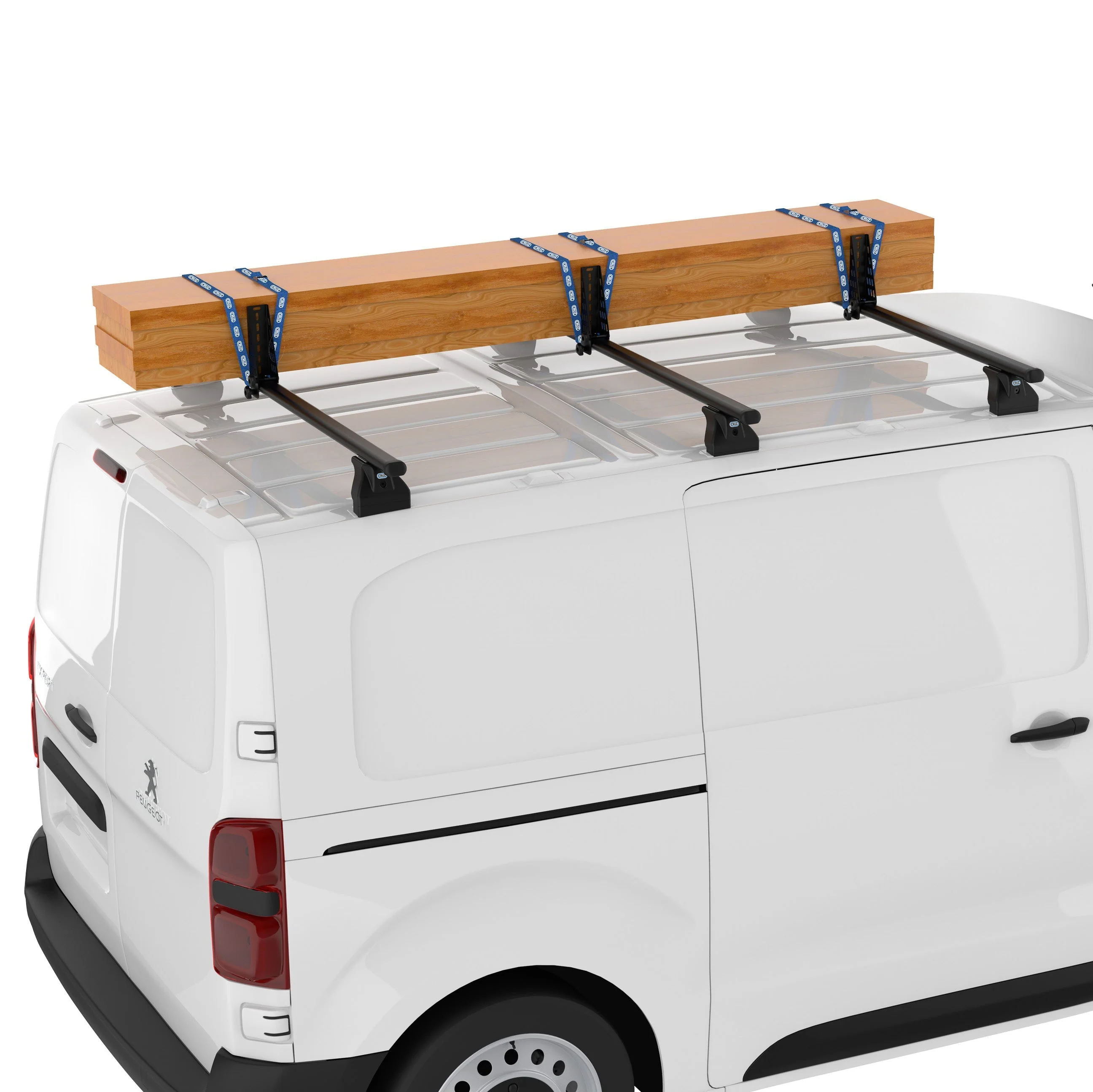 CRUZ - Barre portatutto Cargo Xpro per veicolo commerciale CitroĂ«n Dispatch L1 (SWB) (I) dal 1995 al 2007 - Image 6